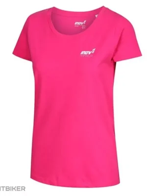 inov-8 COTTON TEE "FORGED" dámské tričko, růžová Must-Have