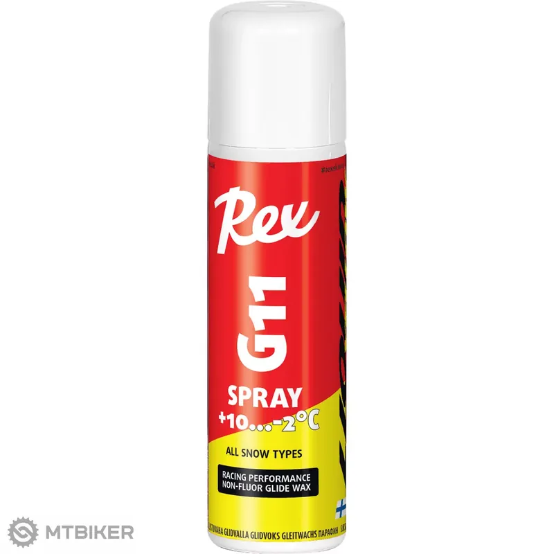 Rex bezfluorový vosk G11 žlutý sprej, 150 ml Nejlepší Volba
