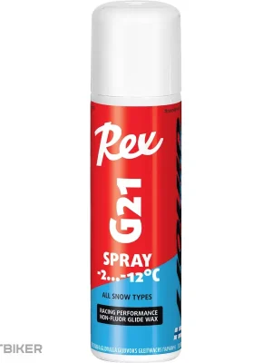 Rex bezfluorový vosk G21 modrý sprej 150 ml Oblíbený