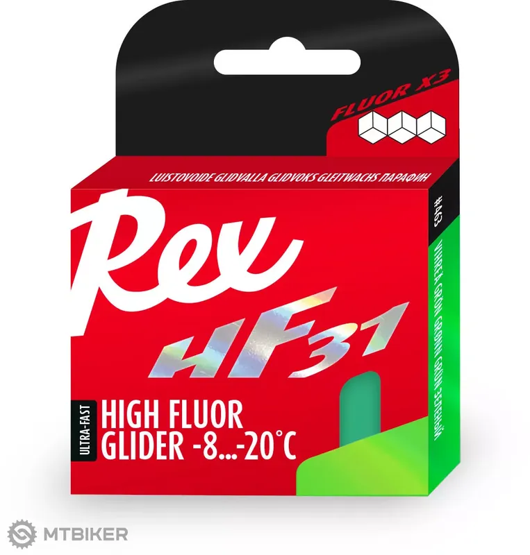 Víkendová Akce Rex HF31 zelený vysokofluorový vosk, 40 g