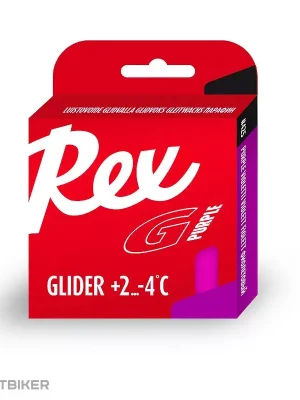 Cenový Hit Rex Racing glide skluzový parafín 2 x 43 g, fialová