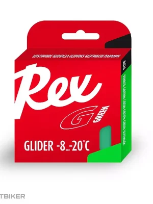 Super Cena Rex Racing glide skluzový parafín 2 x 43 g, zelená