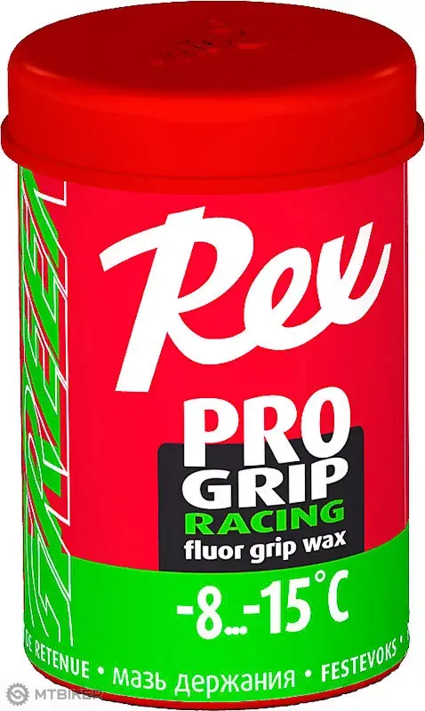 Rex stoupací vosk Pro Grip fluorový 45 g, zelená Poslední Šance