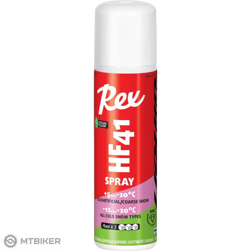 Top Prodej Rex vysokofluorový vosk HF 41 růžový/zelený UHW sprej 150 ml +5...-20°C