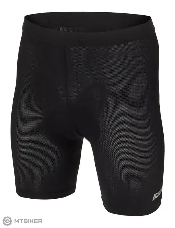 Santini Adamo Baselayer kraťasy, černá Zlevněný