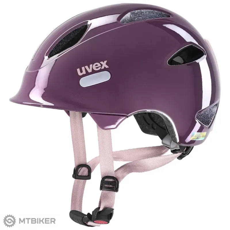 Časově Omezené uvex oyo dětská přilba, plum/dust rose