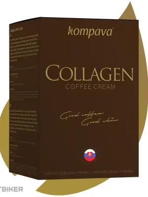Vrácení Zdarma Kompava Collagen Coffee Cream 30 dávek / 6 g