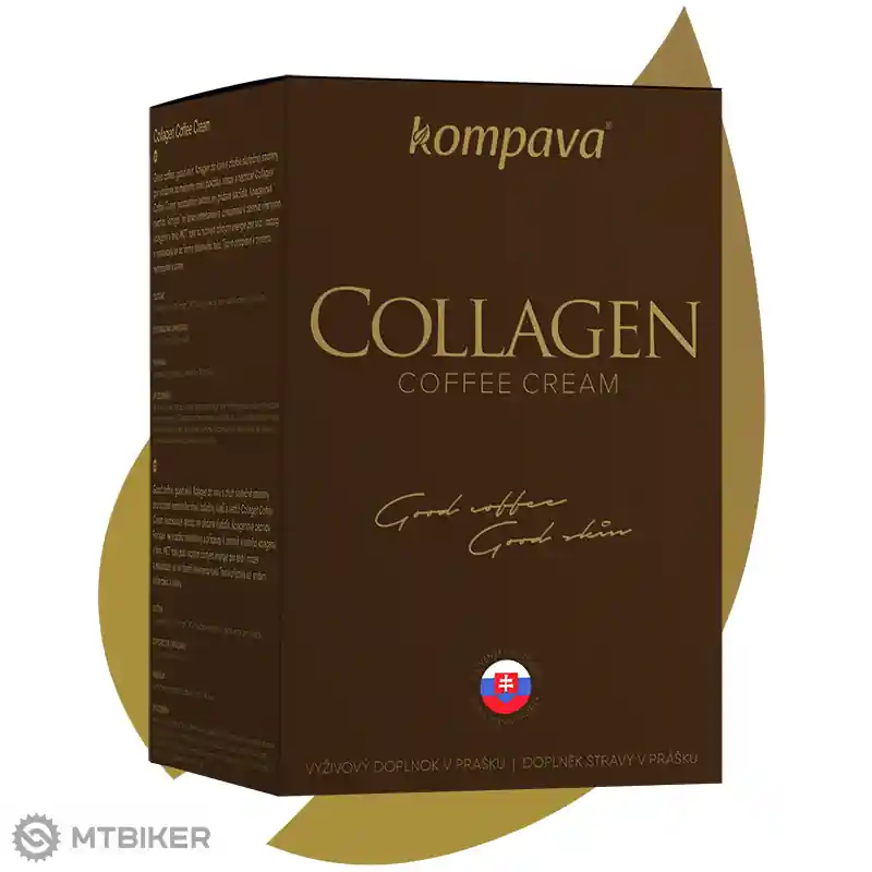 Vrácení Zdarma Kompava Collagen Coffee Cream 30 dávek / 6 g
