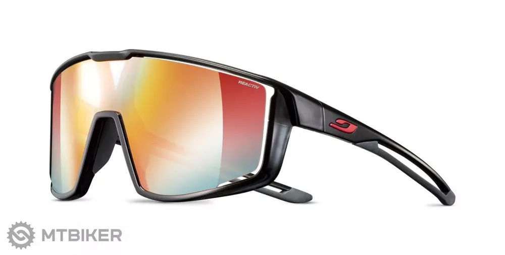 Julbo FURY Reactiv Performance 1-3 LA brýle, černá/červená Ověřený