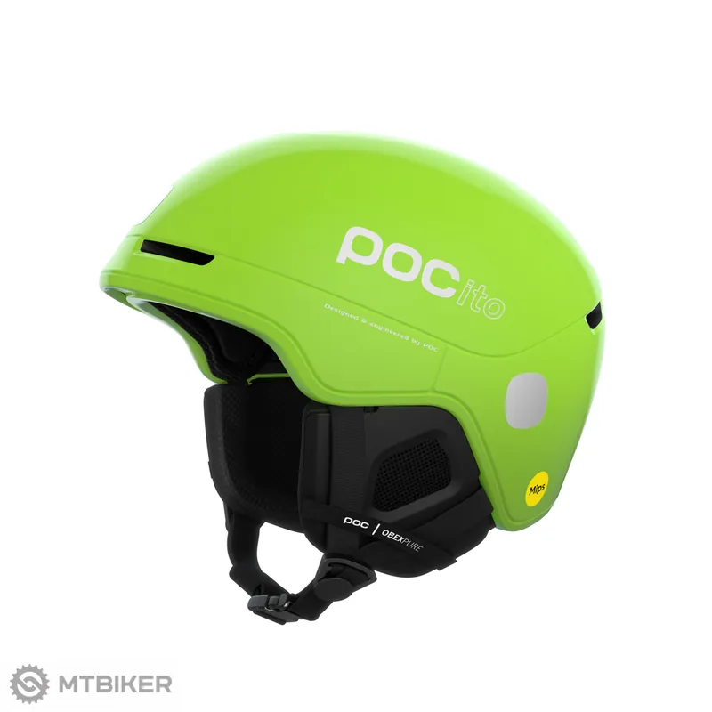 POC POCito Obex MIPS dětská přilba, Fluorescent Yellow/Green Odeslání Ihned