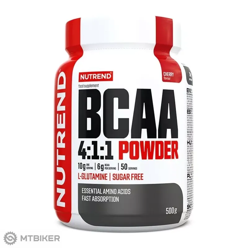 Super Cena NUTREND BCAA 4 1 1 POWDER aminokyselina, 500 g, višeň