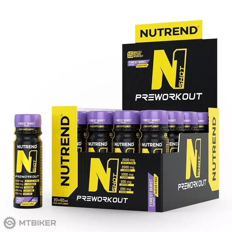 NUTREND N1 SHOT stimulant, forest burst Rychlé Dodání