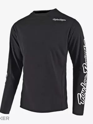 Troy Lee Designs Sprint Youth dětský dres, solid black Nejprodávanější