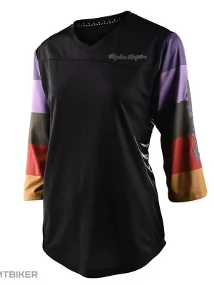 Troy Lee Designs Mischief dámský dres, 3/4 rukáv, rugby black Pouze Dnes