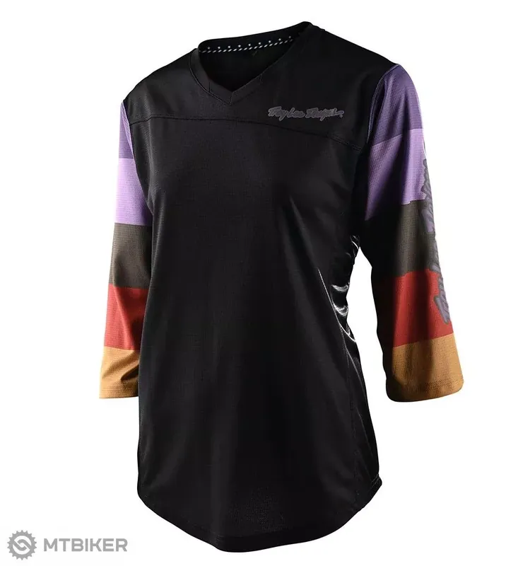 Troy Lee Designs Mischief dámský dres, 3/4 rukáv, rugby black Pouze Dnes