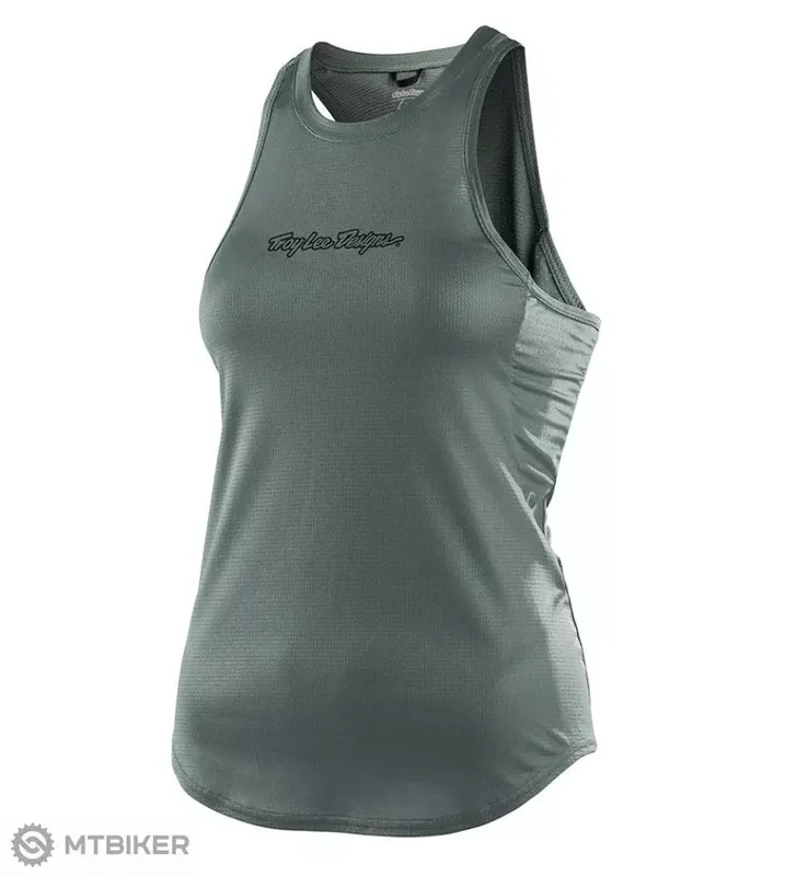 Vysoce Kvalitní Troy Lee Designs Luxe dámský dres, solid steel green