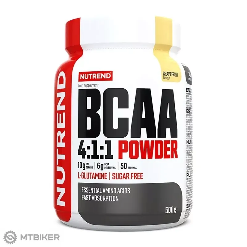 Poslední Šance NUTREND BCAA 4 1 1 POWDER aminokyselina, 500 g, grep