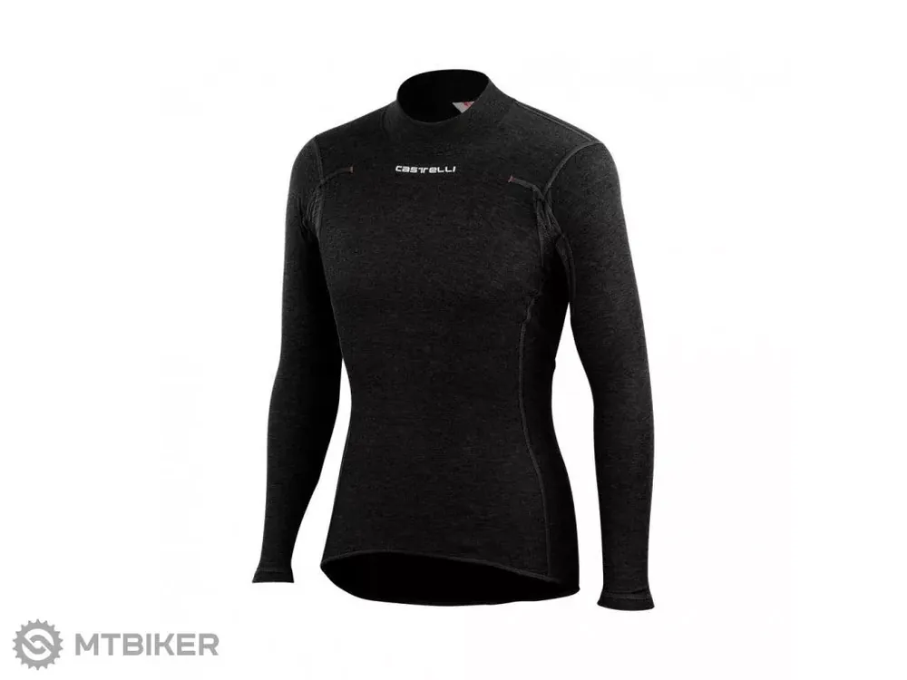 Castelli FLANDERS WARM tričko, černé Koupit Online
