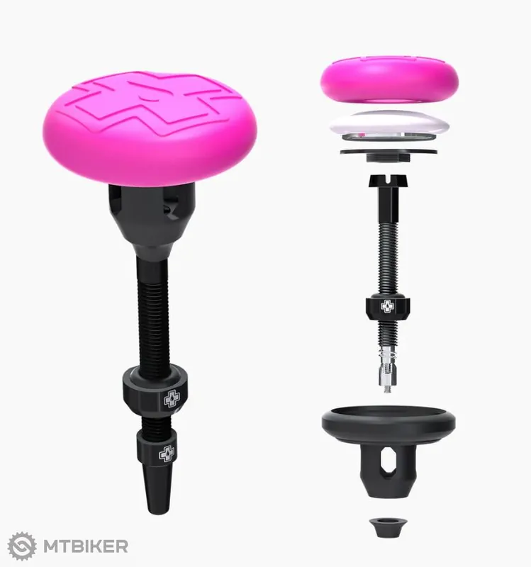 Sleva Muc-Off Stealth Tubeless Tag Holder na bezdušový ventil
