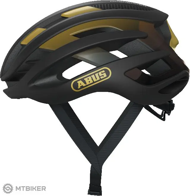 Horká Nabídka ABUS AirBreaker přilba, black gold