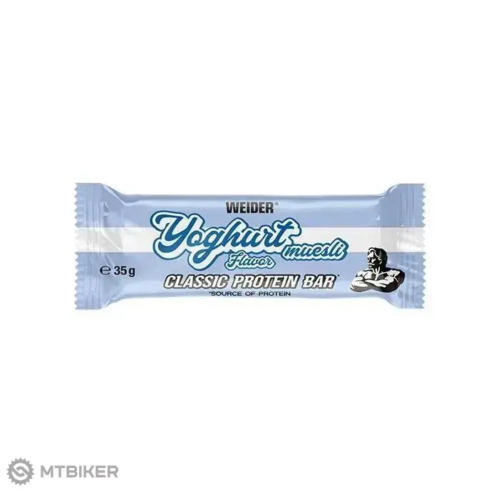 Zlevněný Weider - CLASSIC BAR, 35 g, jogurt + musli