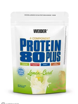 Sleva Weider - PROTEIN 80 PLUS, 500 g, citrónový tvaroh
