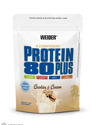 Super Cena Weider - PROTEIN 80 PLUS, 500 g, cookies cream