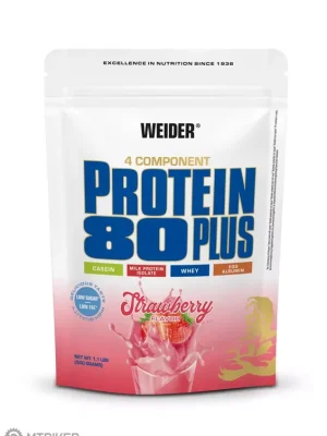 Dokud Zásoby Vydrží Weider - PROTEIN 80 PLUS vícesložkový protein, jahoda