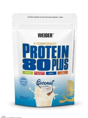 Weider WDE - PROTEIN 80 PLUS vícesložkový protein, kokos Jen Po Omezenou Doba