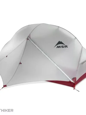 Výhodná Nabídka MSR HUBBA NX Gray stan pro 1 osobu, šedá/červená