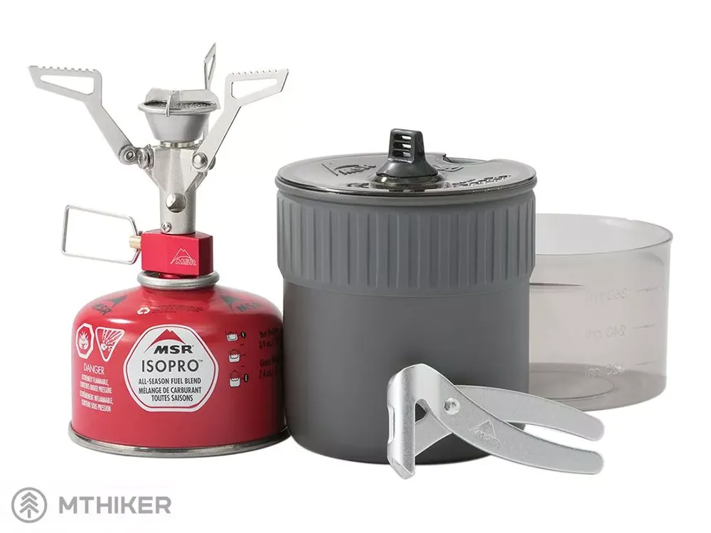 Cenově Výhodný MSR POCKET ROCKET 2 MINI STOVE KIT vařič s hrncem, 0.75 l