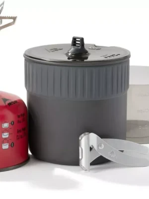 Pouze Dnes MSR PocketRocket Deluxe Stove Kit vařič s hrncem, 1.2 l