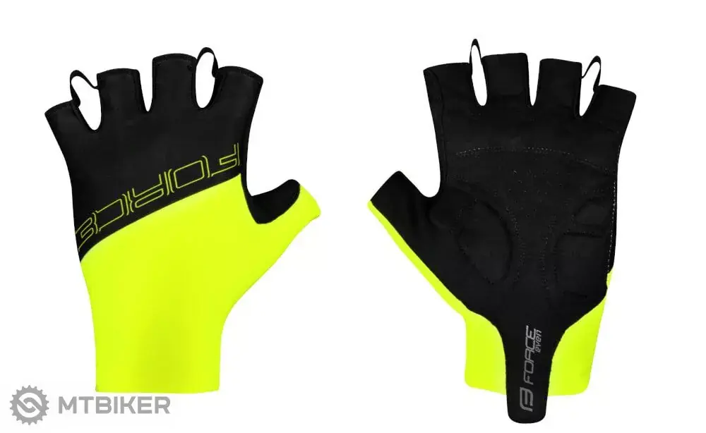 FORCE Even rukavice, fluo/černá Horká Nabídka