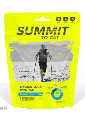 Summit to Eat Kuře Fajita s rýží dehydrovaná strava, 128 g/604 kcal Aktuální