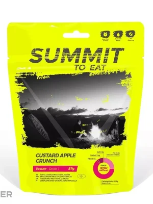 Nová Kolekce Summit to Eat Pudink s jablečnou drobenkou dehydrovaná strava, 87 g/424 kcal