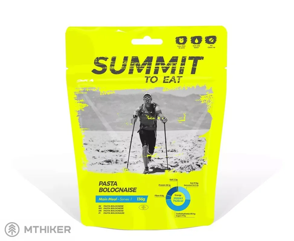 Víkendová Akce Summit to Eat Boloňské těstoviny dehydrovaná strava, 130 g/578 kcal