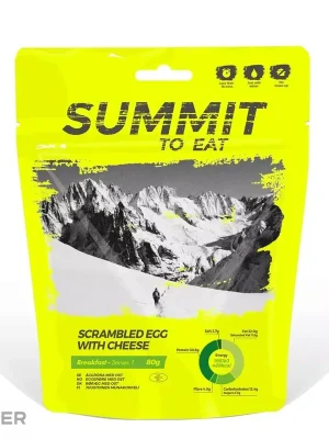 Super Cena Summit to Eat Míchaná vajíčka se sýrem, dehydrovaná strava, 87 g/454 kcal