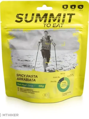 Summit to Eat Pikantní těstoviny Arrabiata Big Pack dehydrovaná strava, 260 g/1000 kcal Levný