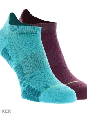 Aktuální Inov-8 TRAILFLY SOCK LOW dámské ponožky, fialová/modrá