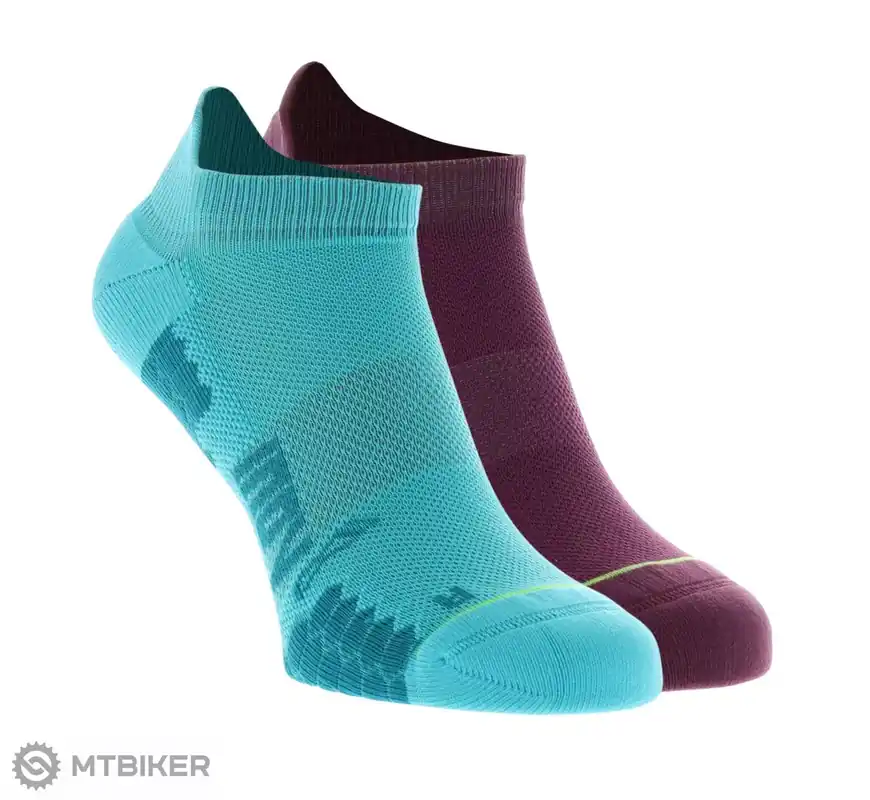 Aktuální Inov-8 TRAILFLY SOCK LOW dámské ponožky, fialová/modrá