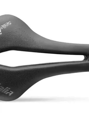 Značkový Selle Italia Flite Boost Kit Carbonio Superflow S3 sedlo, 135 mm, černá