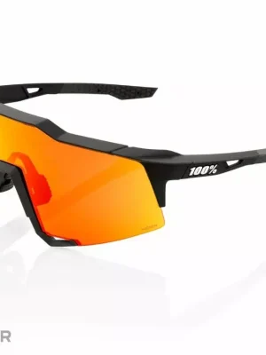 100% Performance Speedcraft brýle, Soft Tact Black/HIPER® Red Multilayer Víkendová Akce