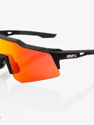 100% Speedcraft SL brýle, soft tact black/HiPER Red Multilayer Mirror Lens Nakupujte Hned