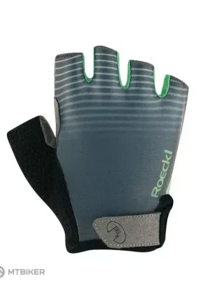 Roeckl Bernex rukavice, castlerock/aqua green Nejlepší Volba