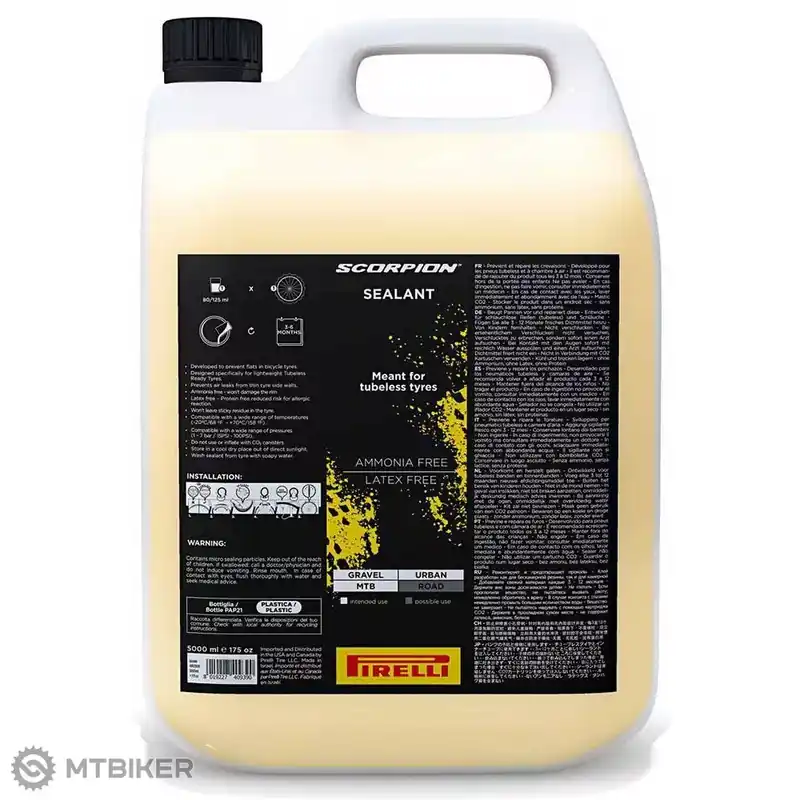 Pirelli Scorpion Smart Seal bezdušový tmel, 5 l Top Prodej