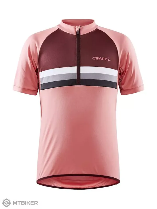 Craft Bike Junior dětský dres, růžová Tovární Cena