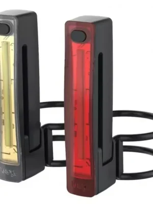 Jen Po Omezenou Doba Knog PLUS Twinpack sada nabíjecích světel, černá