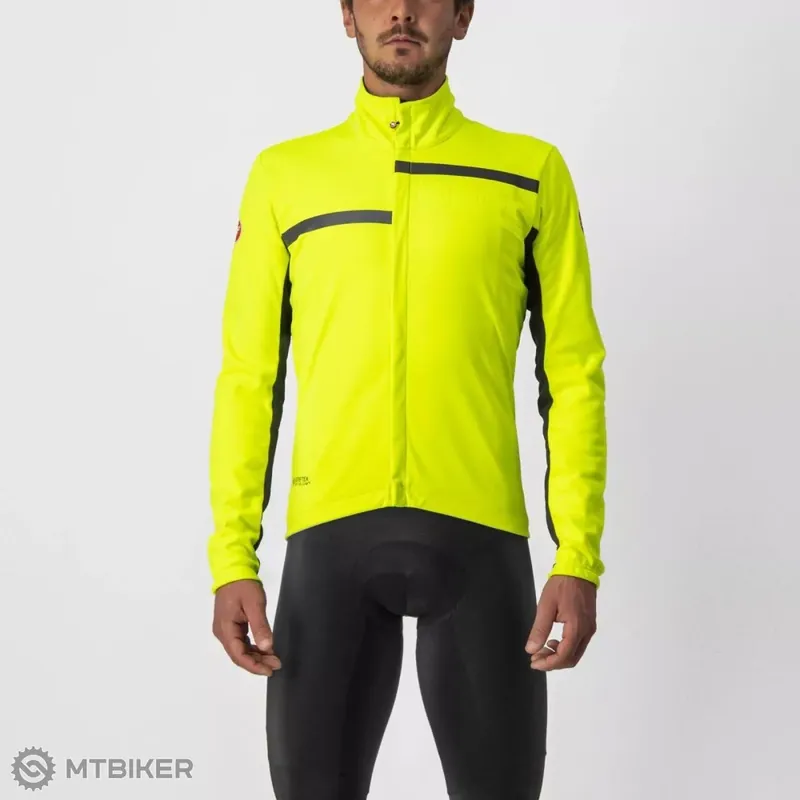 Kup Teď Castelli TRANSITION 2 bunda, neonová žlutá/černá