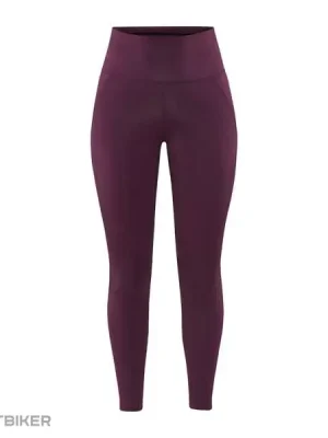 Craft ADV Essence High Waist dámské kalhoty, fialová Víkendová Akce