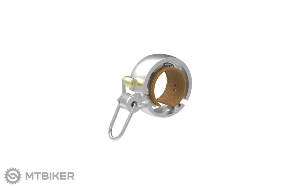 Knog Oi Bell LUX zvonek, malý, stříbrný Značkový